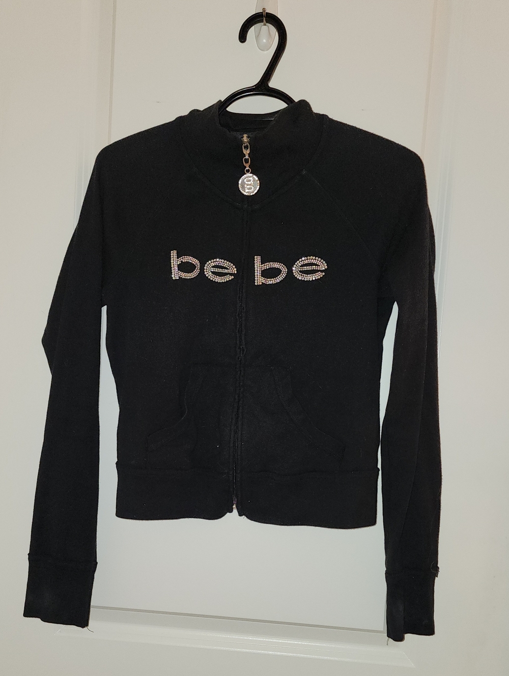 bebe Rhinestone Sweater